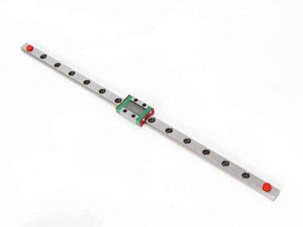 MakerBeam - 10x10mm 200mm, linear slide rail and carriage