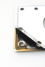 MakerBeam - 10x10mm aluminum profile 1 piece NEMA 17 stepper bracket for MakerBeam