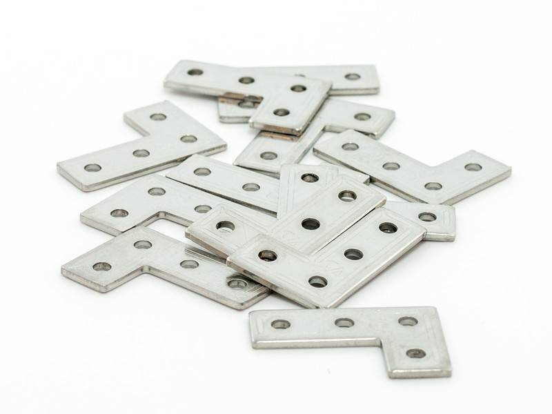 MakerBeam - 10mmx10mm 12 pieces of MakerBeam 90 degree brackets  (MakerBeamXL and OpenBeam compatible)