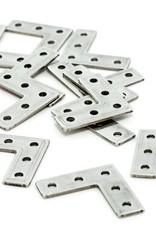 MakerBeam - 10mmx10mm 12 pieces of MakerBeam Right angle brackets (MakerBeamXL and OpenBeam compatible)