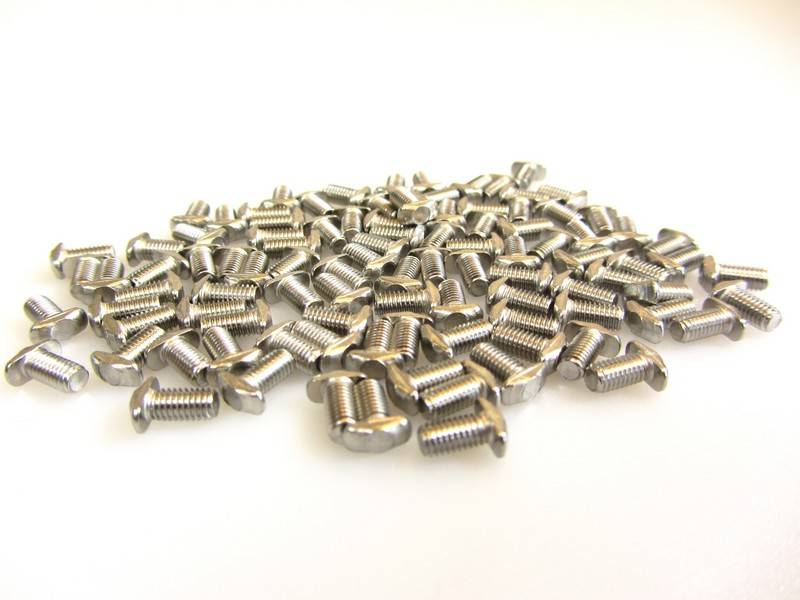 MakerBeam - 10mmx10mm 100 pieces, M3, 6mm, MakerBeam wing type bolts