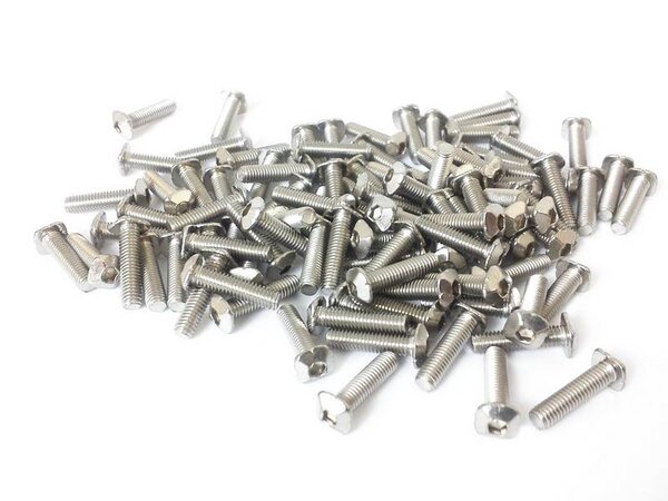 MakerBeam - 10x10mm Square headed bolts 12mm (100p) for MakerBeam