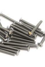 MakerBeam - 10mmx10mm 25 pieces, M3, 25mm, MakerBeam square headed bolts with hex hole