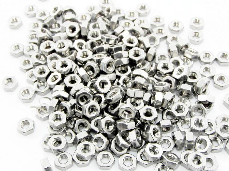 MakerBeam - 10mmx10mm 250 pieces, M3 regular nuts compatible with both MakerBeam, MakerBeamXL and OpenBeam bolts