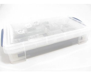 MakerBeam 10mmx10mm 1 Storage box multiple compartments OpenBeam and MakerBeam compatible