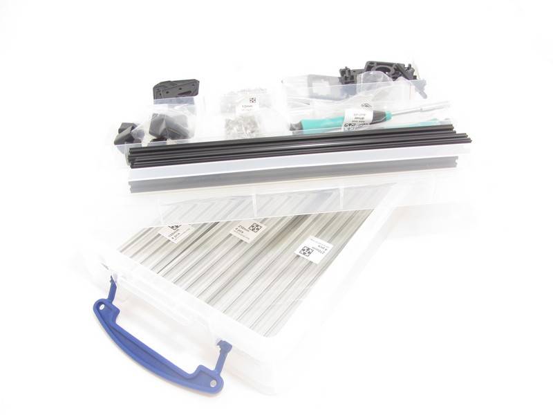 MakerBeam - 10mmx10mm 1 Storage box - multiple compartments (OpenBeam and MakerBeam compatible)