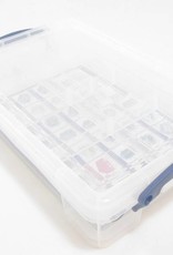 MakerBeam - 10mmx10mm 1 Storage box - multiple compartments (OpenBeam and MakerBeam compatible)