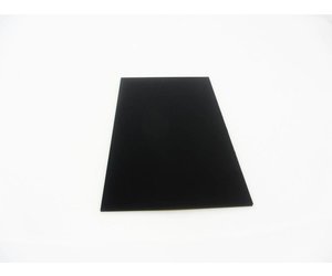 Polystyrene sheet BLACK (1p) - MakerBeam