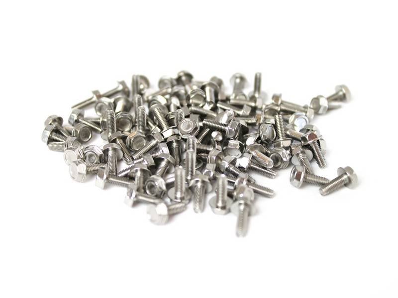 OpenBeam - 15mmx15mm 100 pieces, M3, 8mm, thread forming screws and grease syringe for OpenBeam