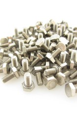 MakerBeamXL - 15mmx15mm 100 pieces, M3, 6mm, hexagon head bolts for 15x15mm ( MakerBeamXL and OpenBeam)