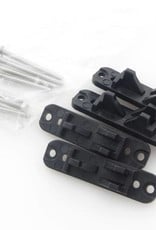 OpenBeam - 15mmx15mm 4 clamp pieces for 2 Shaft clamps for 15x15mm ( MakerBeamXL and OpenBeam)