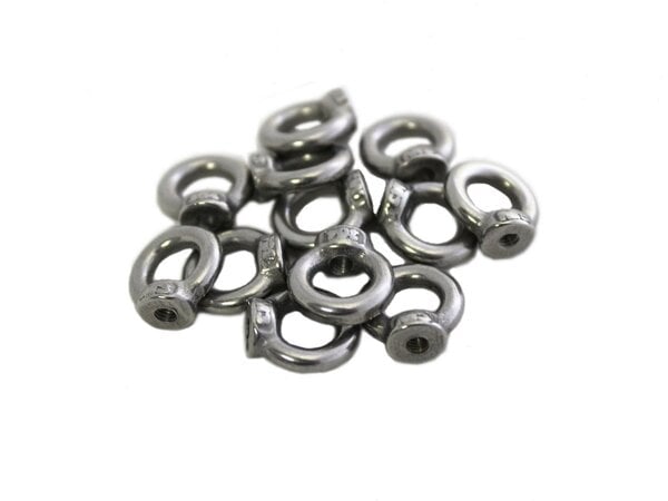 MakerBeam - 10x10mm Eye nut M3 (12p) for MakerBeam and MakerBeamXL