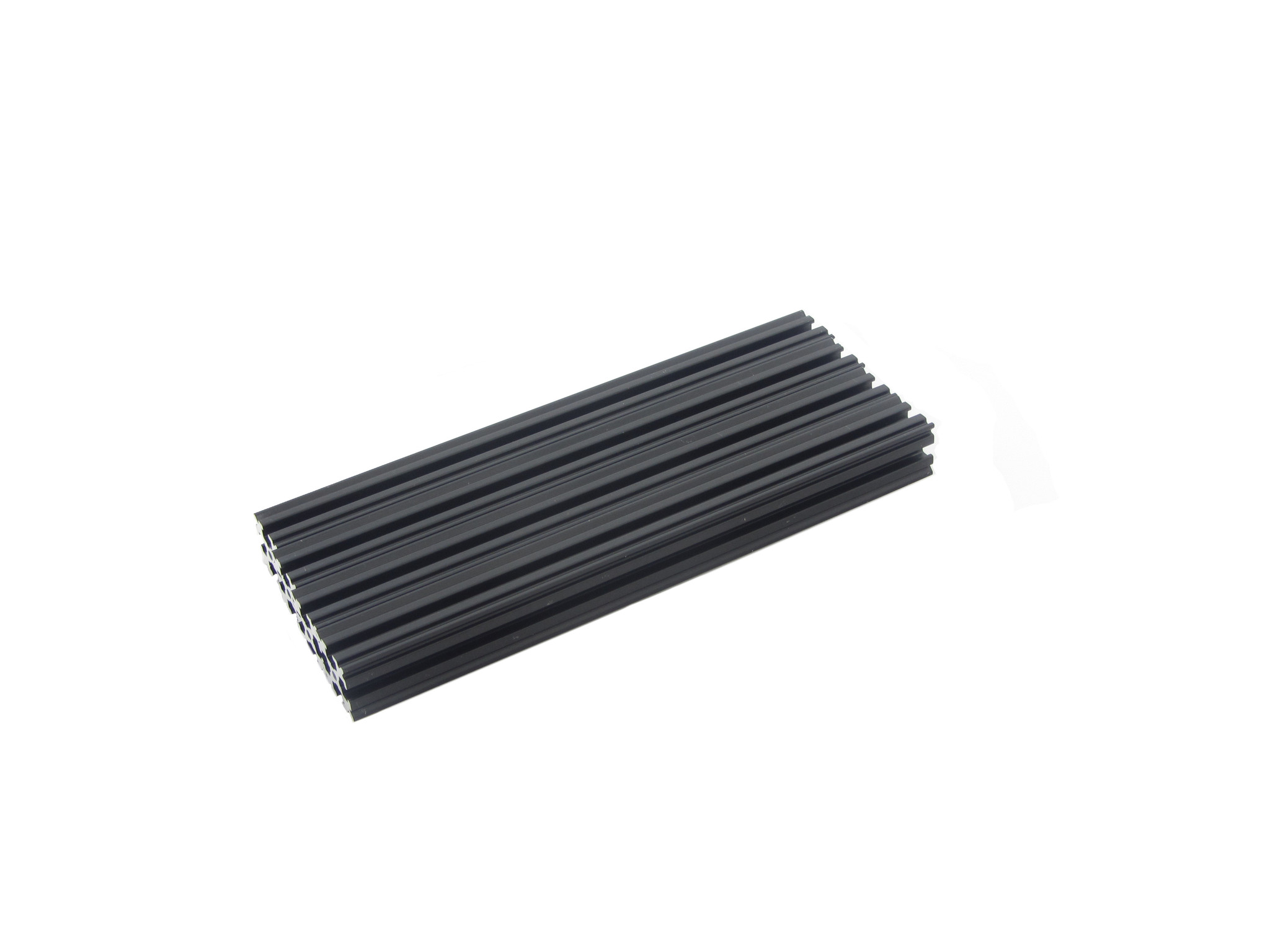 OpenBeam - 15mmx15mm 4 pieces of 150mm black anodised OpenBeam