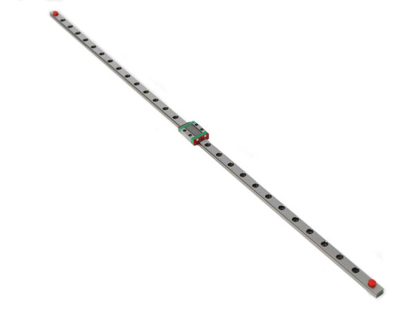MakerBeam - 10x10mm 750mm, linear slide rail and carriage
