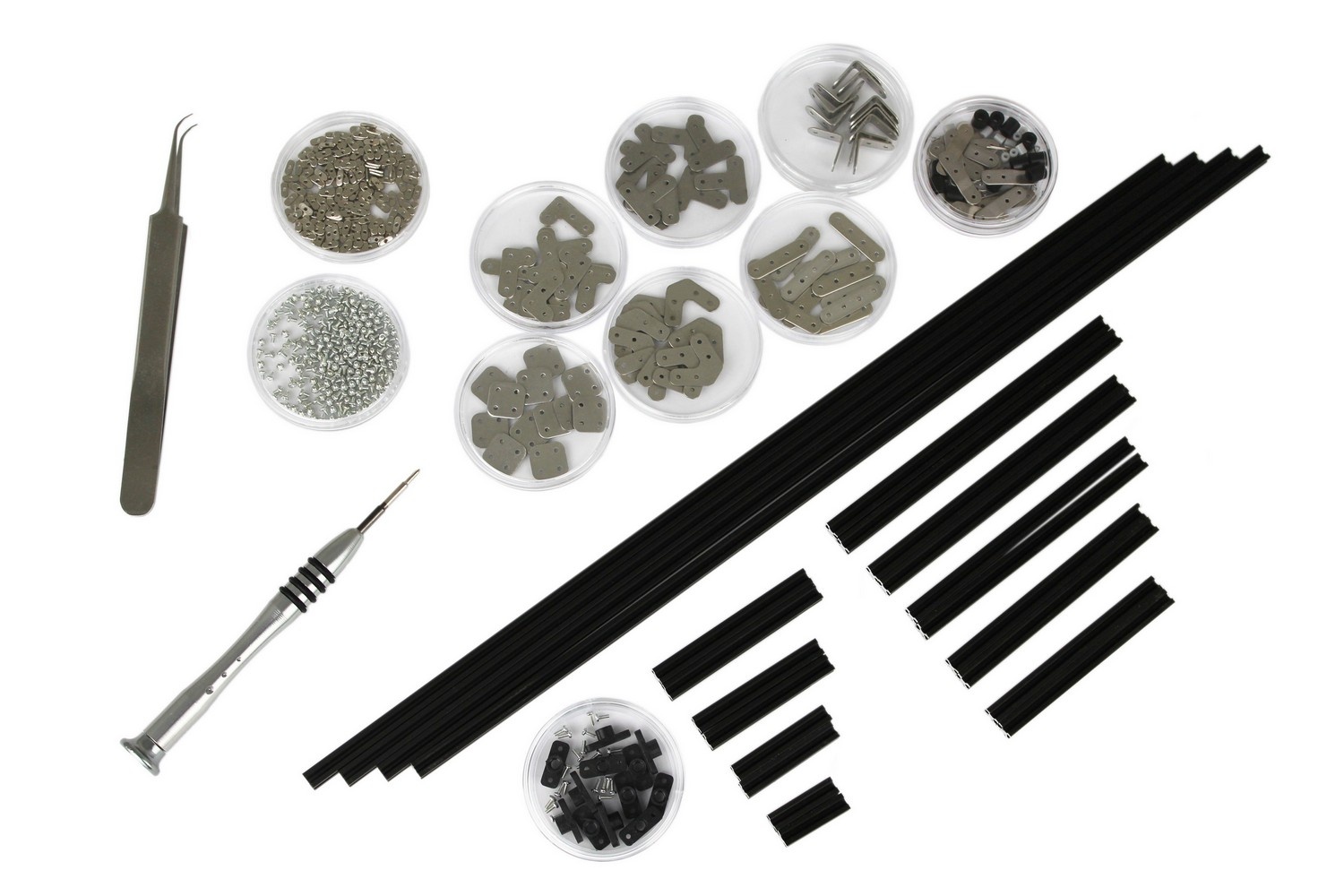 MakerBeamXS Black Premium Starter Kit - MakerBeam