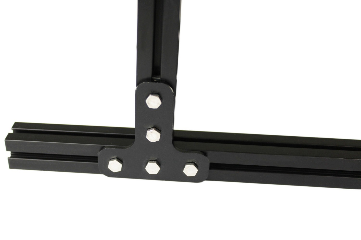 MakerBeamXL - 15mmx15mm 12 pieces black anodised T bracket  for MakerBeamXL