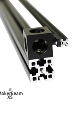 MakerBeamXS - 5mmx5mm standoff black for MakerBeamXS