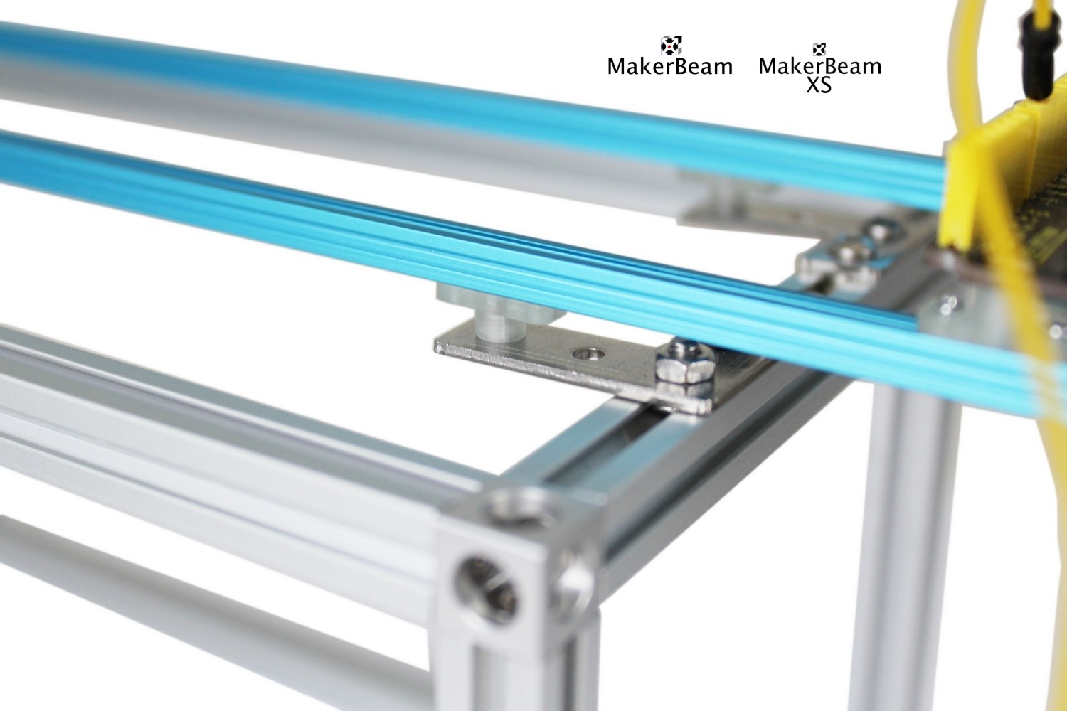 MakerBeamXS - 5mmx5mm standoff clear for MakerBeamXS