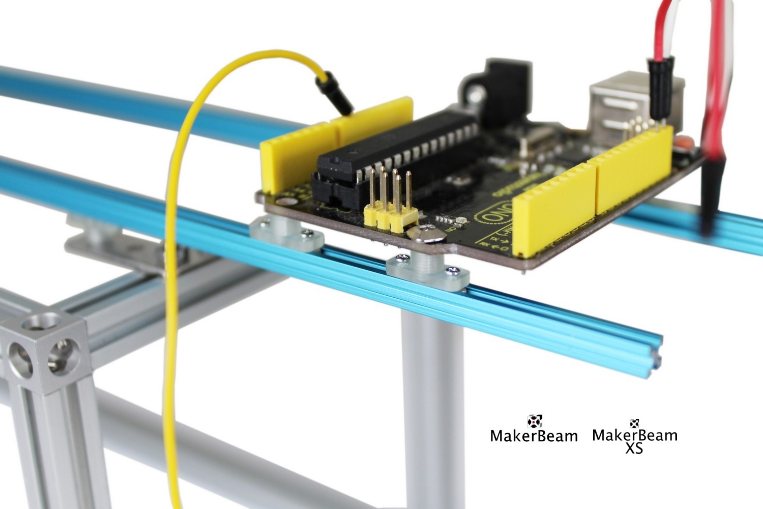 MakerBeamXS - 5mmx5mm standoff black for MakerBeamXS