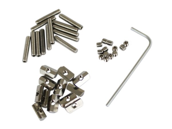 MakerBeam - 10x10mm Beam lengthening set  (12p) for MakerBeam