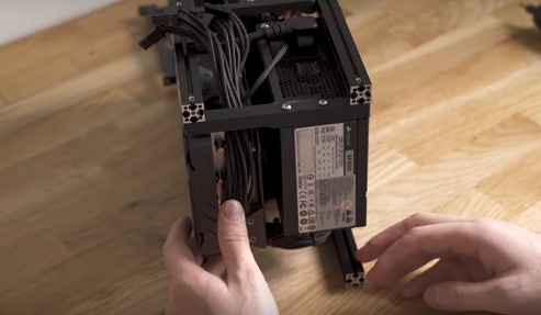 BeamCase ITX case MakerBeamXL inside