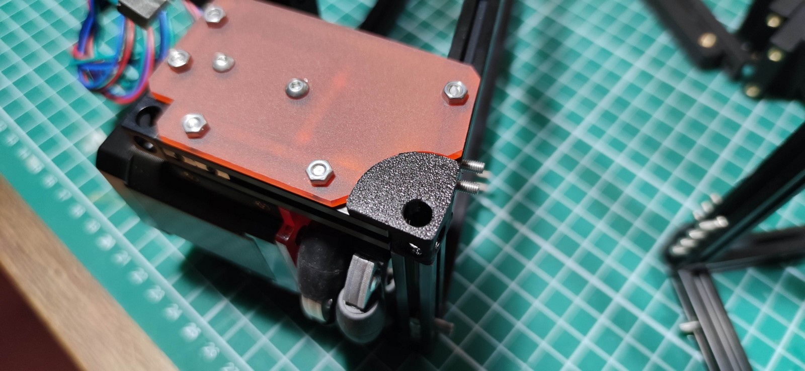 Robotix's cup Les Karibous build 4 MakerBeam inside