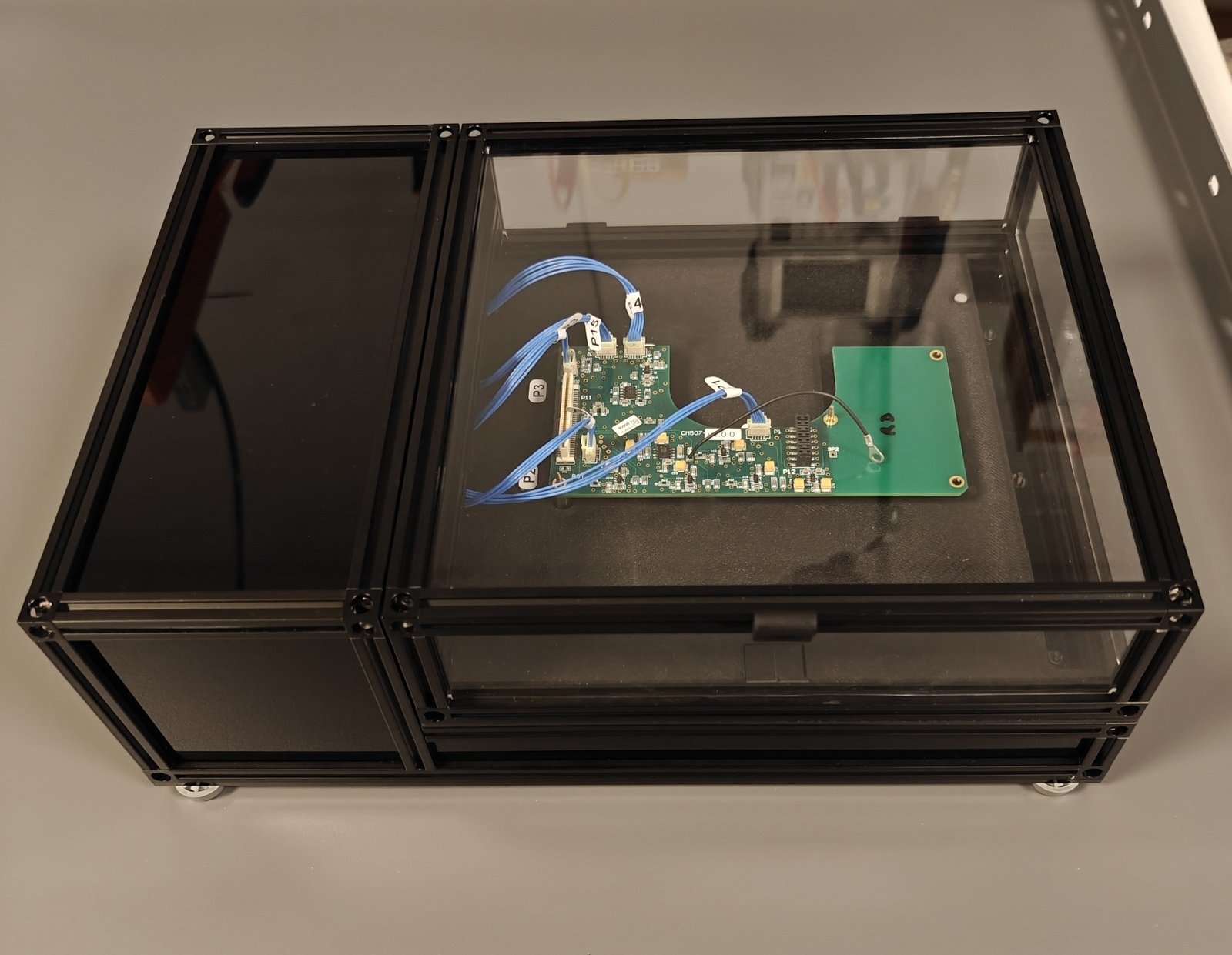 Test bench for electronic boards