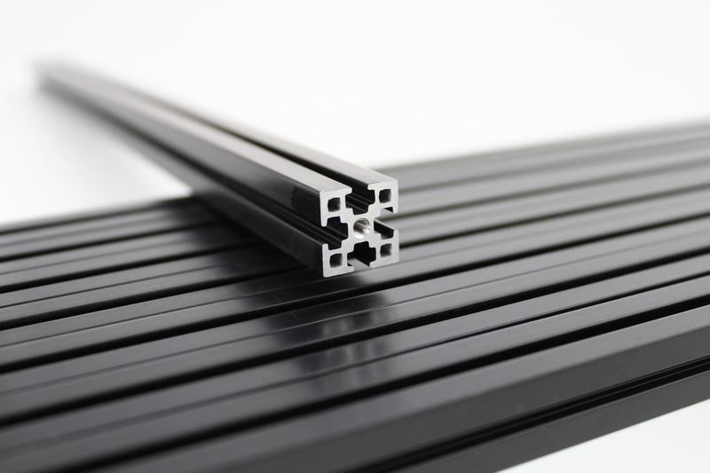 Back in stock mid-May: 1000mm black anodised MakerBeamXL