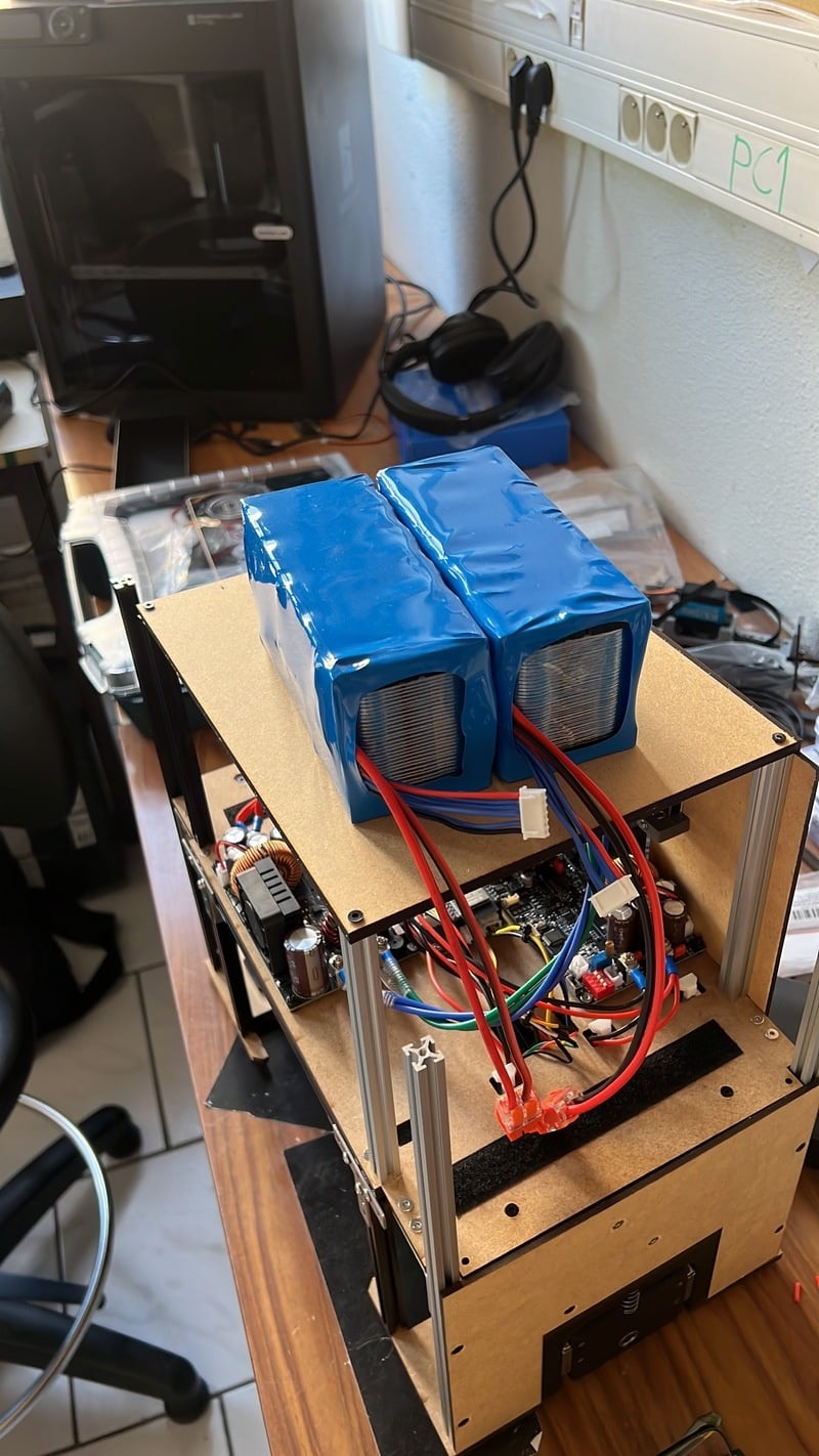 MakerBeam robotics build 2