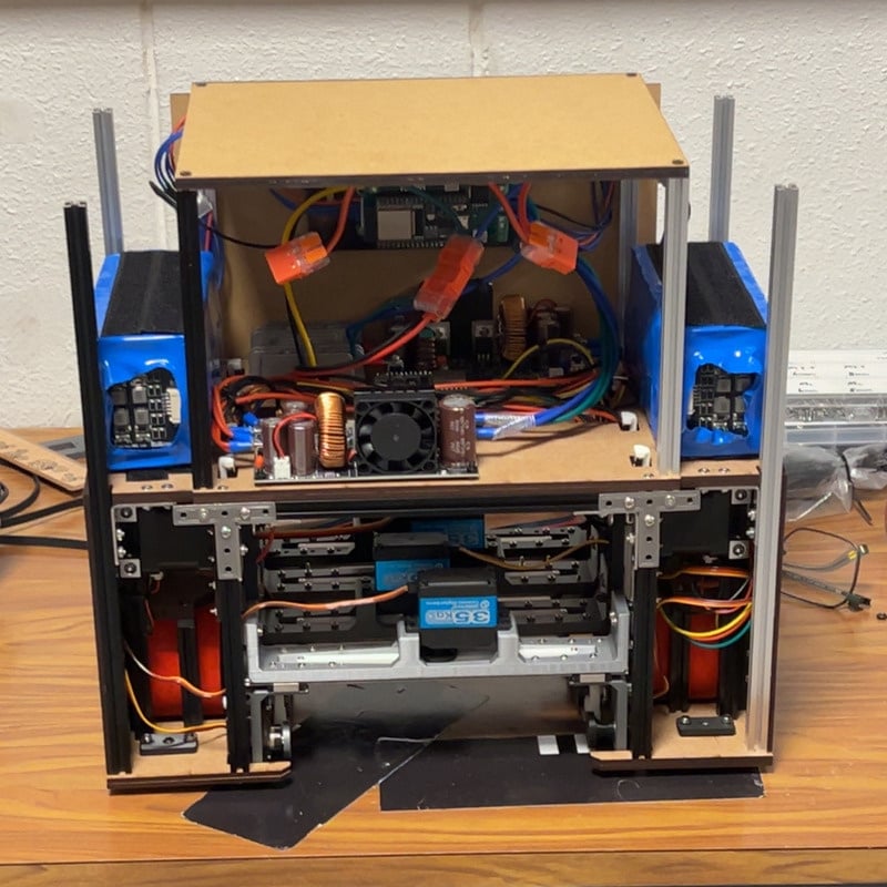 MakerBeam robotics build 3