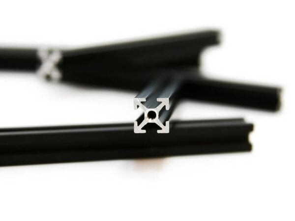 MakerBeam - 10x10mm 600mm (2p) black MakerBeam