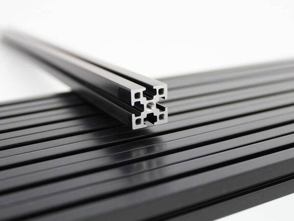 MakerBeamXL - 15x15mm 500mm (4p) black MakerBeamXL (15mmx15mm)