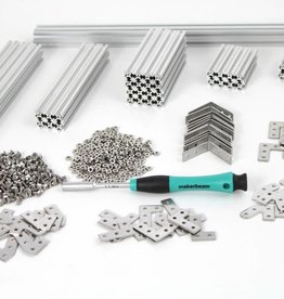 MakerBeam - 10x10mm MakerBeam Regular Starter Kit Clear