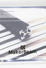 MakerBeam - 10x10mm aluminum profile Black Starter Kit Regular MakerBeam