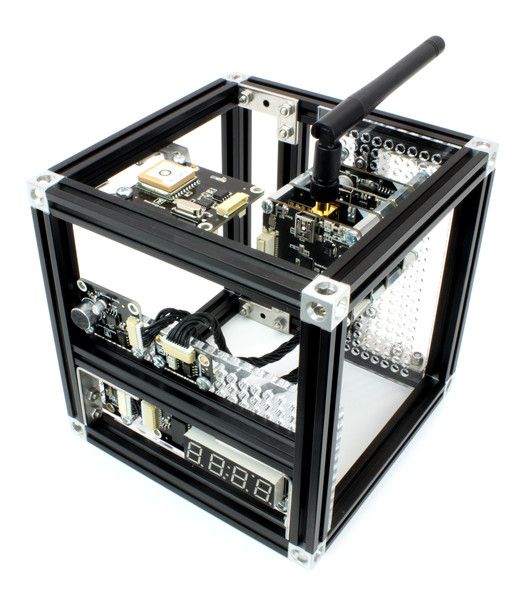Cube Profile Corner cubes (12p) black for MakerBeam - MakerBeam