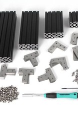 MakerBeamXL - 15x15mm aluminum profile Black Starter Kit Regular MakerBeamXL