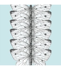 Tegelsticker Vlinders | Transparant