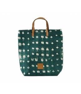 Shopping Bag | Dots Green