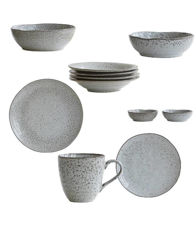 Rustic servies Deksel Schaaltje