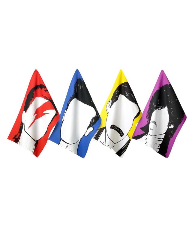 Icons Theedoek Prince Paars