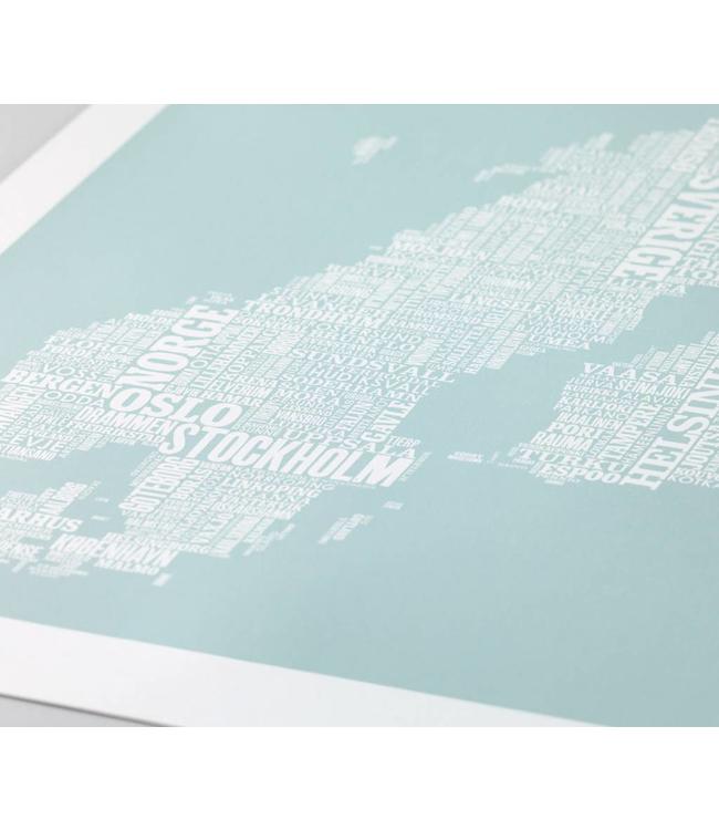 Type Map Scandinavia