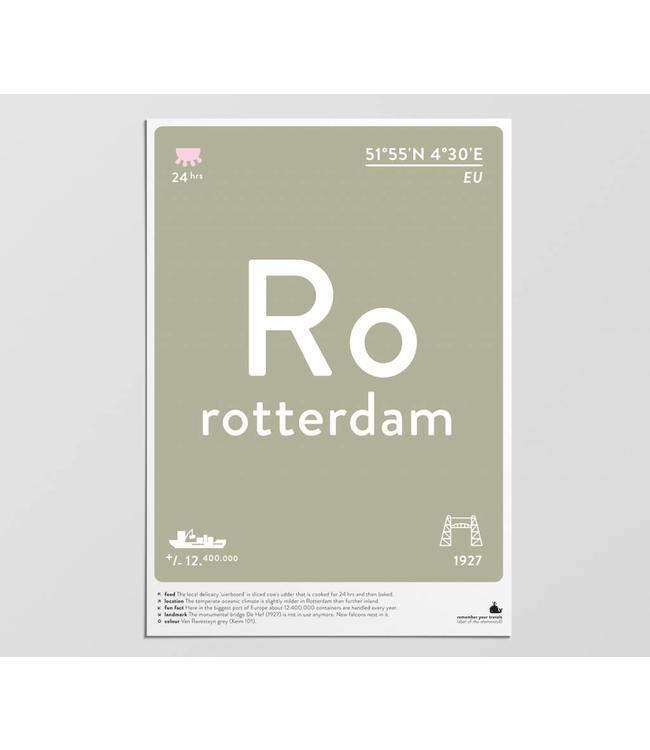 Holland Poster Rotterdam size A3