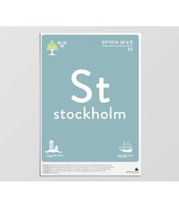 Poster Stockholm A3