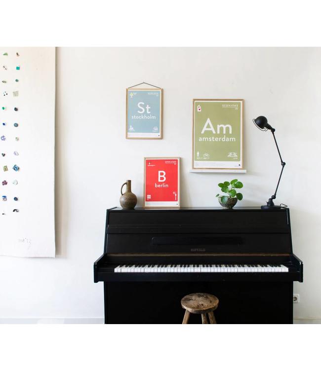 Poster Amsterdam A3 NL