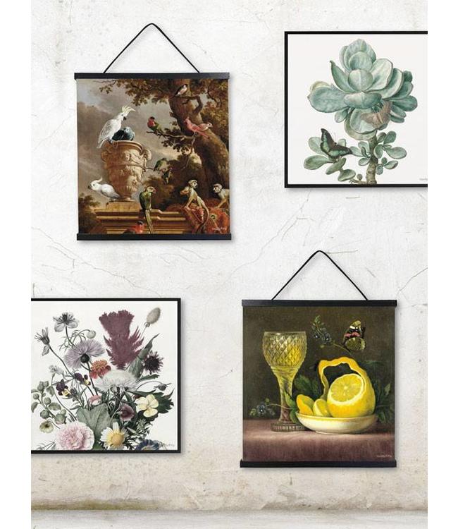 Retro Poster Print Succulent