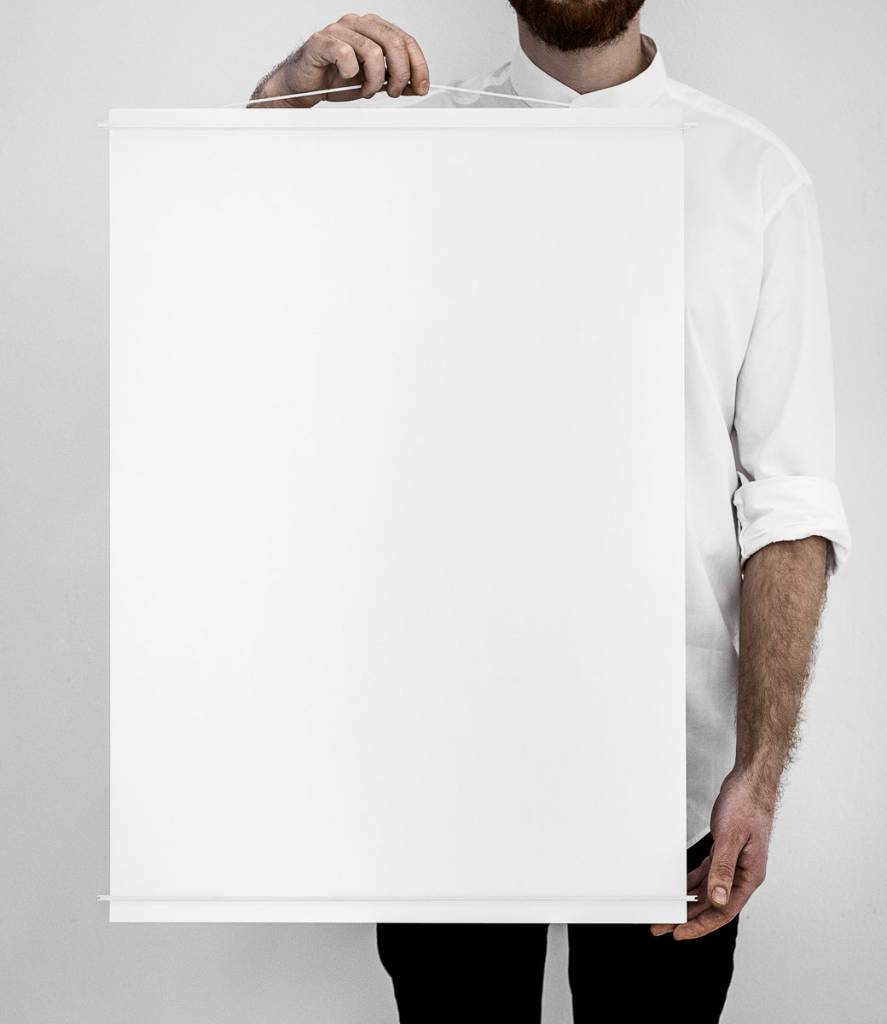 Posterhanger wit 50cm | MOEBE op voorraad bij North Sea Design