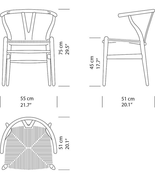 Carl Hansen & Søn CH24 Wishbone Chair Essenhout