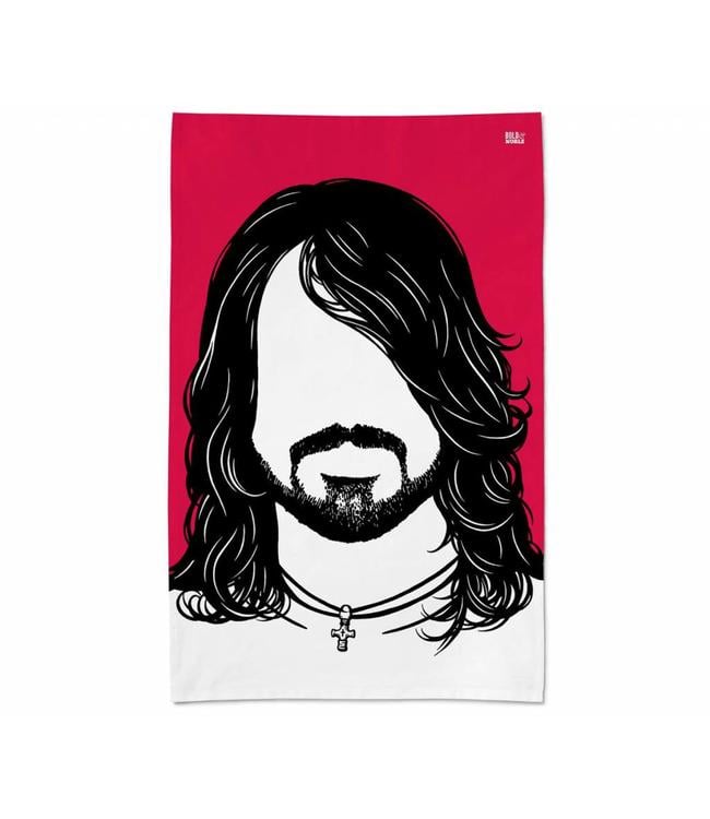 Icons Tea Towel Foo Fighter Dave Grohl