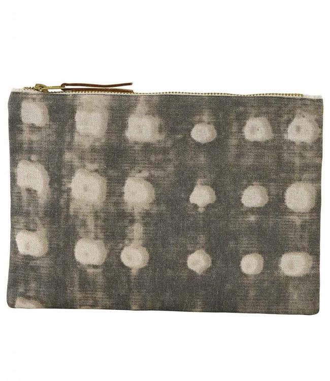 Cosmetic Bag | Dots Grey