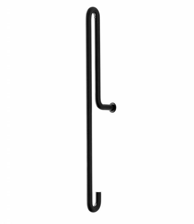 Moebe Steel Wall Hook Black Large